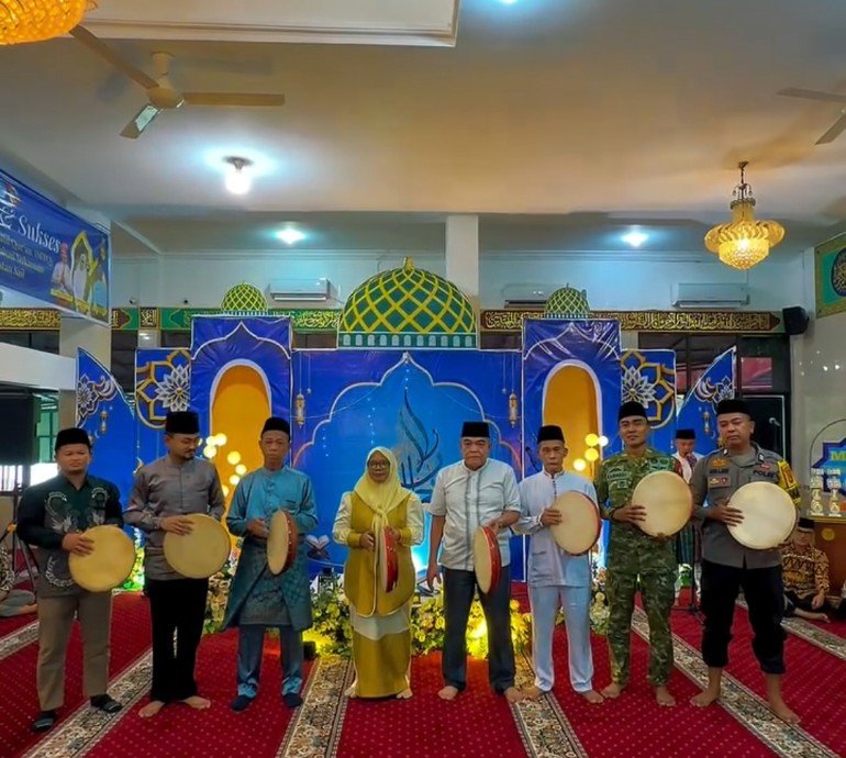 Babinsa Sukamaju Hadiri Pembukaan MTQ, Perkuat Silaturahmi dan Semangat Cinta Al-Qur’an