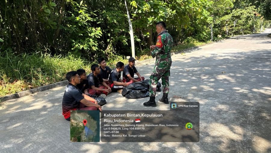 BABINSA SUNGAI LEKOP GELAR SOSIALISASI BAHAYA NARKOBA, AJAK PEMUDA JAUHI ZAT TERLARANG