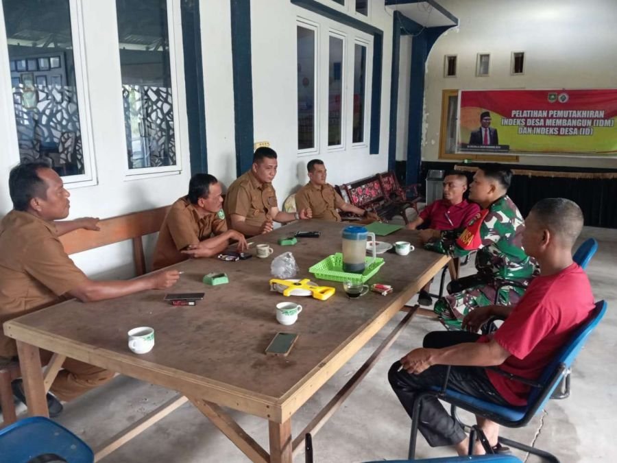 Babinsa Sungai Selari Perkuat Komsos, Sinergi TNI dan Perangkat Desa Makin Solid