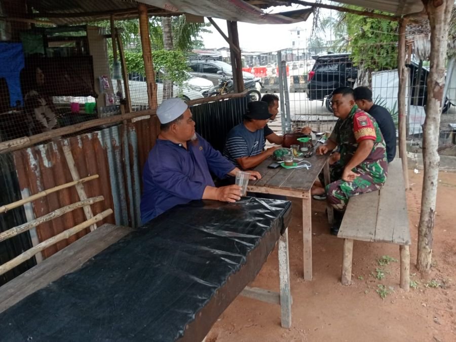 Babinsa Sungai Selari Sosialisasikan Kampung Pancasila, Perkuat Semangat Persatuan dan Toleransi