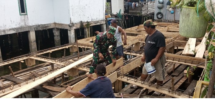 Babinsa Tambelan Perkuat Kedekatan dengan Warga Melalui Binter