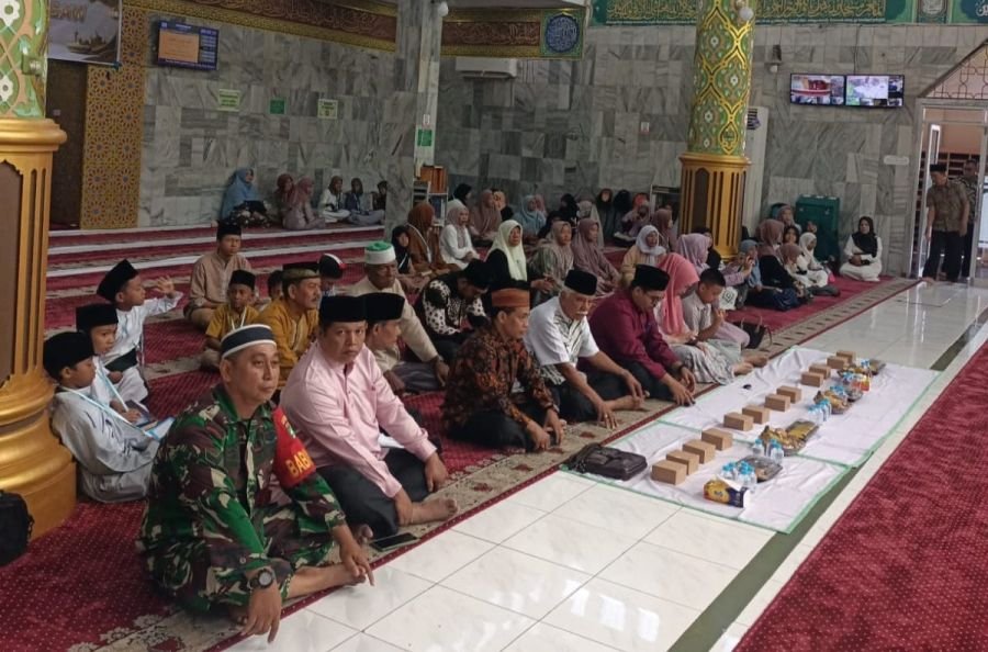 Babinsa Tanah Datar Hadiri Pembukaan MTQ Tingkat Kelurahan