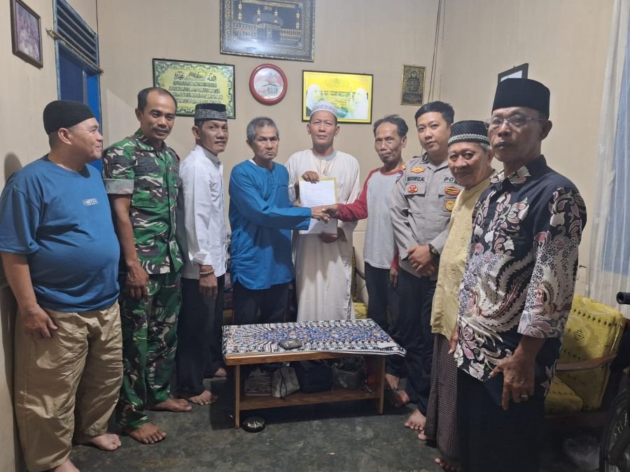 BABINSA TANJUNG AYUN SAKTI FASILITASI MEDIASI PERDAMAIAN WARGA