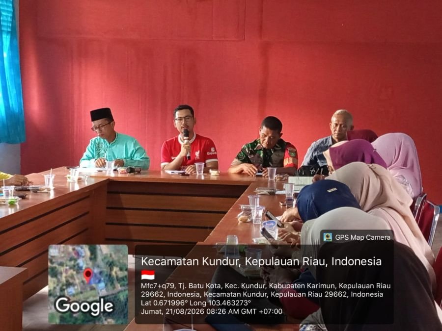 Babinsa Tanjung Batu Kota Siapkan Pengamanan STQ Kundur 2026