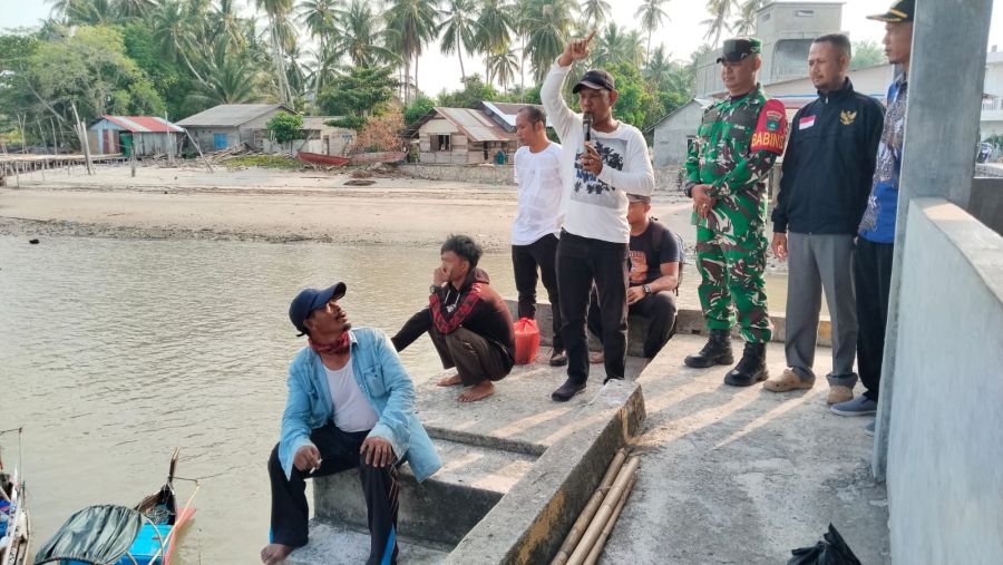 Babinsa Tanjung Kilangan Kawal Lomba Mancing, Keselamatan Jadi Prioritas