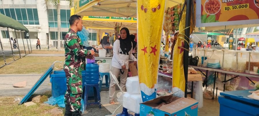 Babinsa Tanjung Rhu Rangkul Pelaku UMKM, Dorong Warga Terus Berjuang Demi Keluarga