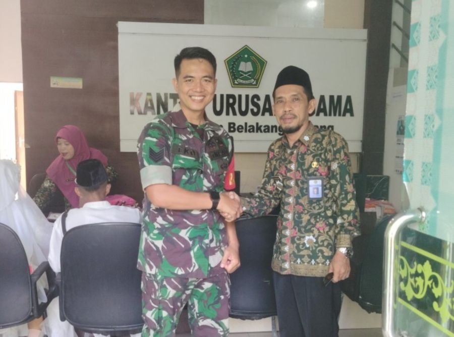 Babinsa Tanjung Sari Soroti Maraknya Nikah Siri di Belakang Padang