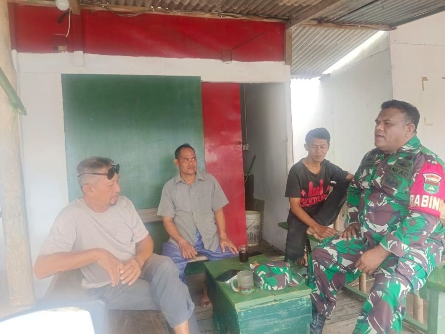 BABINSA TANJUNG UNGGAT JALIN SILATURAHMI DENGAN KETUA RT TERPILIH, PERKUAT KEBERSAMAAN DAN SEMANGAT