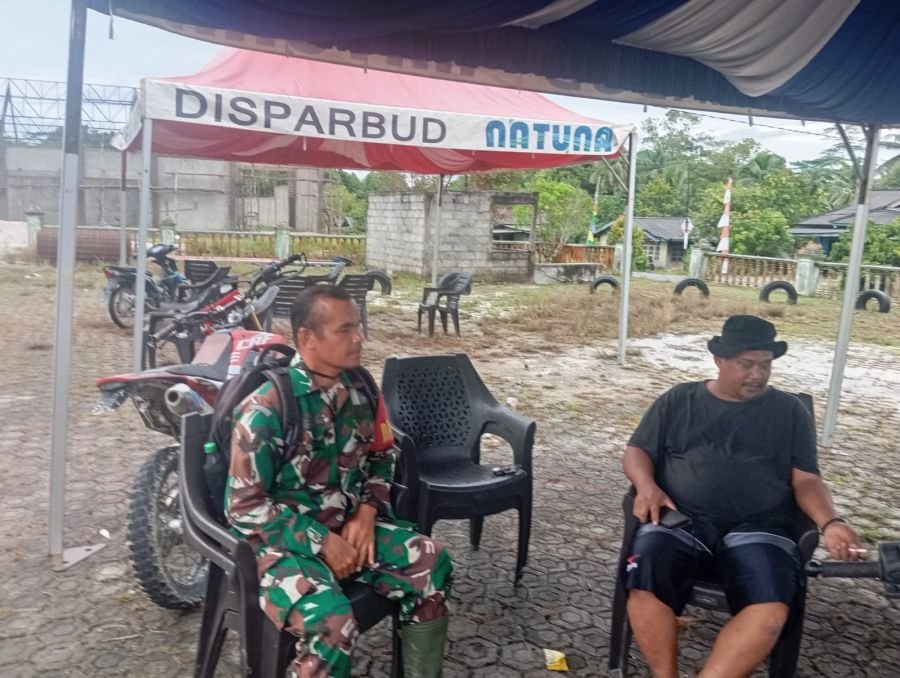 Babinsa Tapau Perkuat Silaturahmi, Warga Makin Merasa Aman