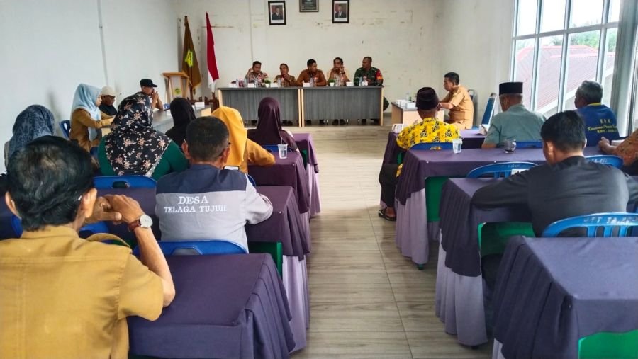 Babinsa Telaga Tujuh Kawal Pembentukan Panitia Pemilihan Kadus