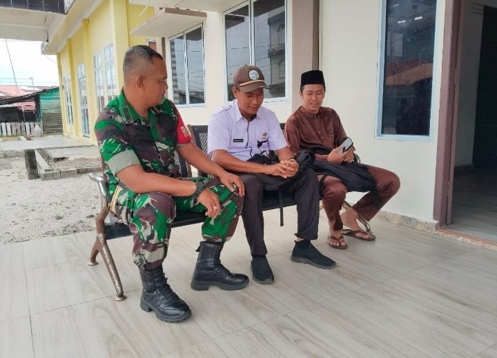 Babinsa Telaga Tujuh Perkuat Koordinasi Desa, Program Pemerintah Jadi Perhatian