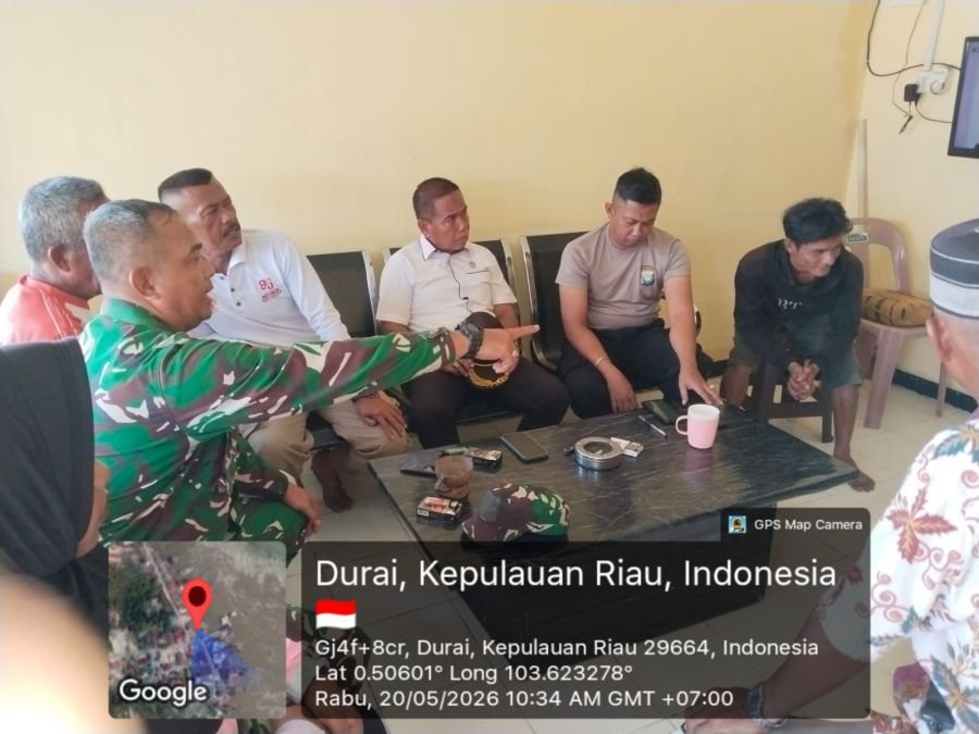 Babinsa Telaga Tujuh Sukses Damaikan Dua Pemuda Berselisih