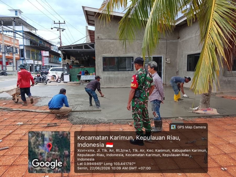 Babinsa Teluk Air Dorong Lahan Kosong Jadi Peluang UMKM