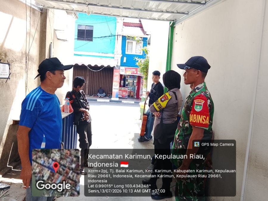 Babinsa Teluk Air Tertibkan Anak Jalanan Lewat Komsos Humanis