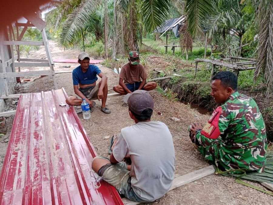 Babinsa Terkul Intensifkan Komsos, Keamanan Lingkungan Jadi Prioritas