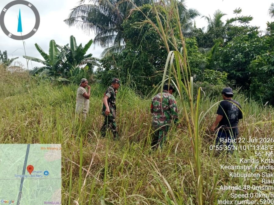 Babinsa Tingkatkan Patroli, Cegah Karhutla Sejak Dini