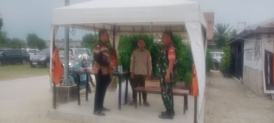 Babinsa Tuah Karya Ajak Sekuriti Masjid Tingkatkan Pengawasan Cegah Curanmor