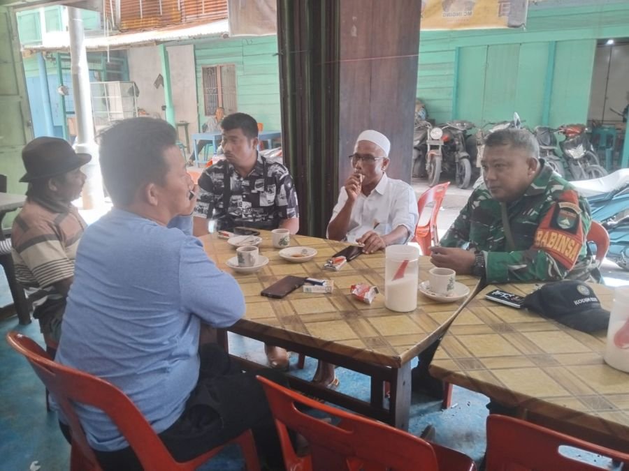 Babinsa Turun ke Kampung Pancasila, Warga Diajak Jaga Persatuan