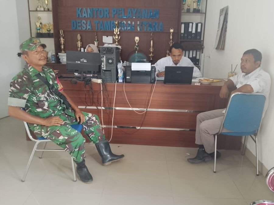 BAIBINSA AKTIF MELAKSANAKAN KOMSOS DENGAN APARATUR PEMERINTAHAN DESA