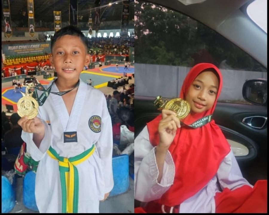 Bangga! Putra-Putri Babinsa Koramil 06/Sukajadi Raih Emas Piala Pangdam XIX/Tuanku Tambusai