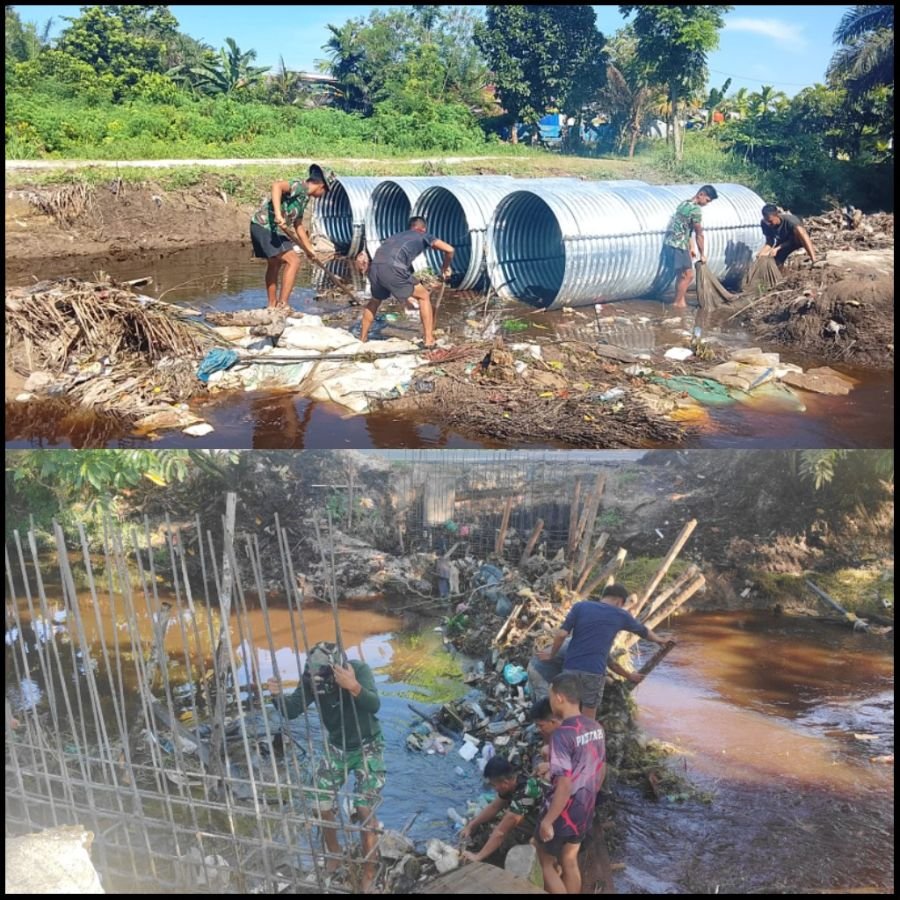 Banjir Surut, Pekerjaan Jembatan Garuda Kembali Dimaksimalkan