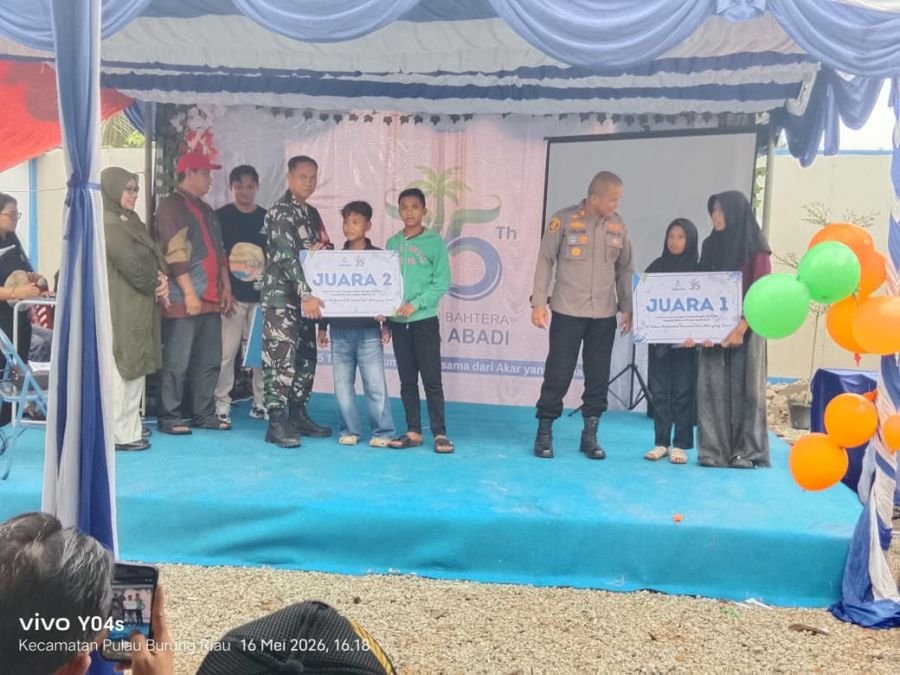 Batuud 11/PBR peringatan HUT ke-35 YBDA (Yayasan Bahtera Dwipa Abadi) Tahun 2026 di kec.pulau burung