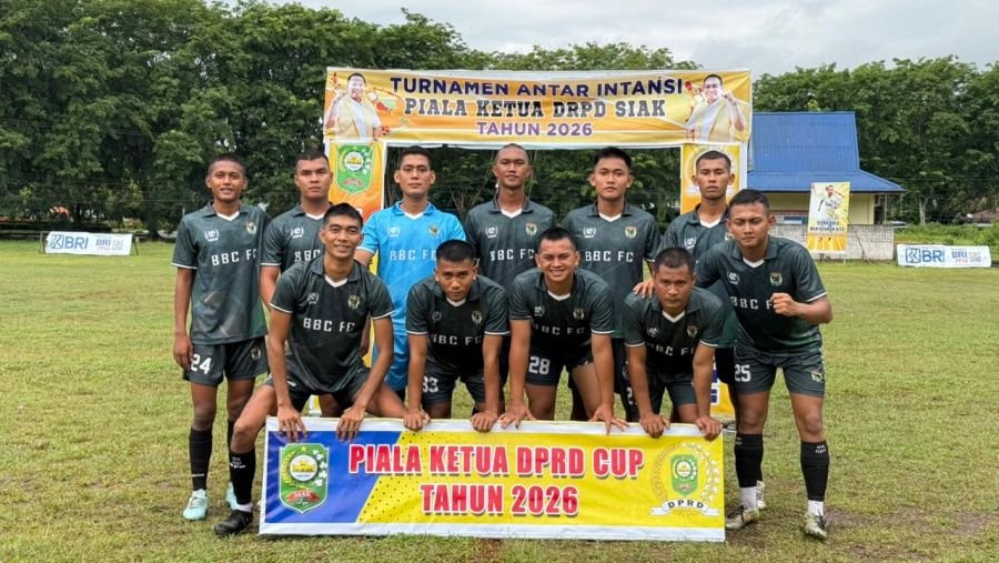 BBC FC Tekuk BRI FC 3-1, Dekati Piala Ketua DPRD Siak
