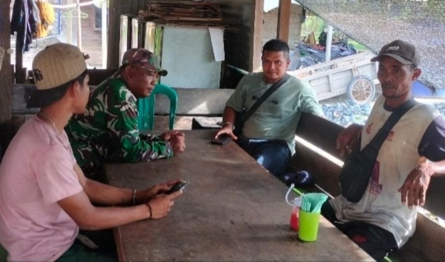 Bentengi Remaja dari Narkoba, Babinsa Koramil 0321-01/Bangko Edukasi Warga