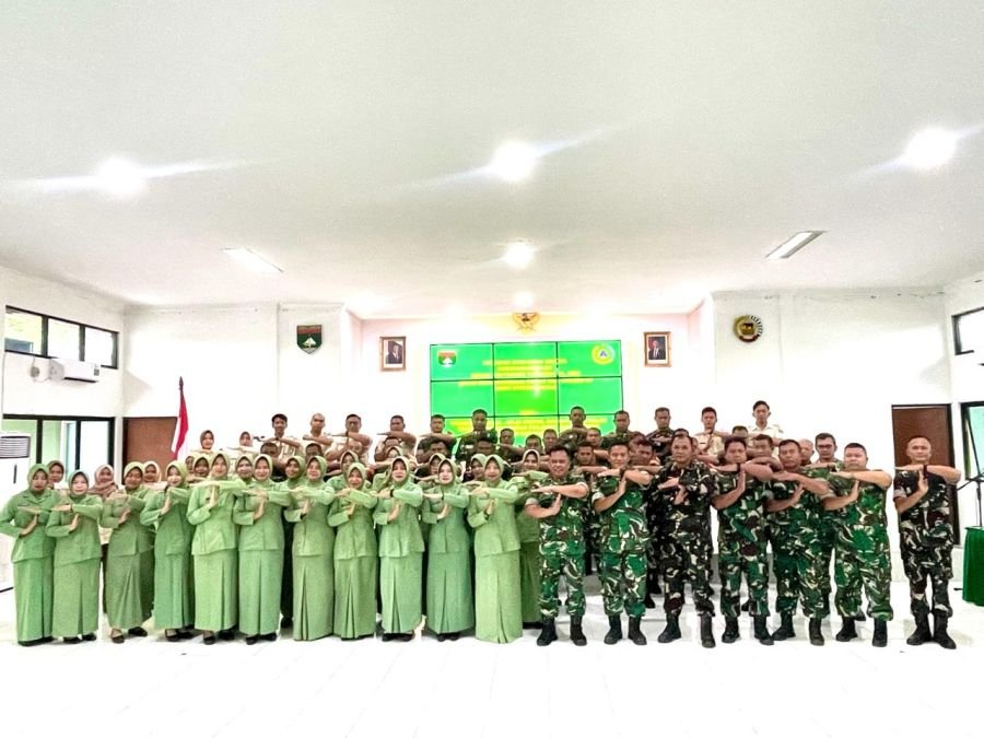 Bintal Kerohanian Kodam XIX/Tuanku Tambusai Perkuat Mental Spiritual Prajurit Kodim 0303/Bengkalis