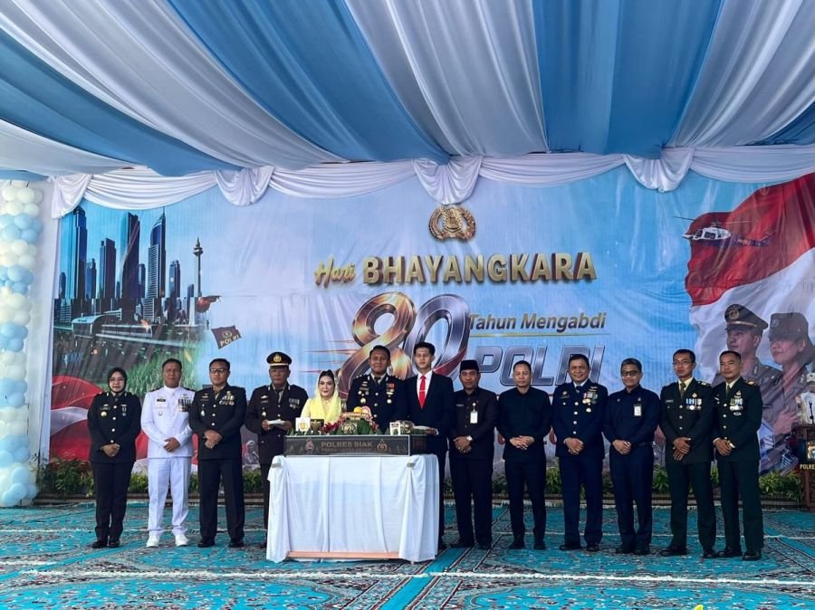 Brigif TP 89 Hadiri HUT Bhayangkara, Perkuat Sinergi TNI-Polri