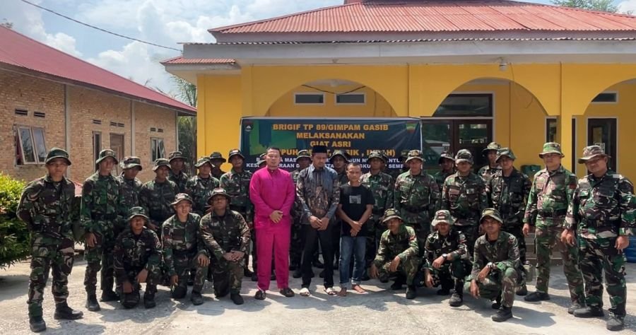 Brigif TP 89/GG Gelar Karya Bakti untuk Warga Mempura