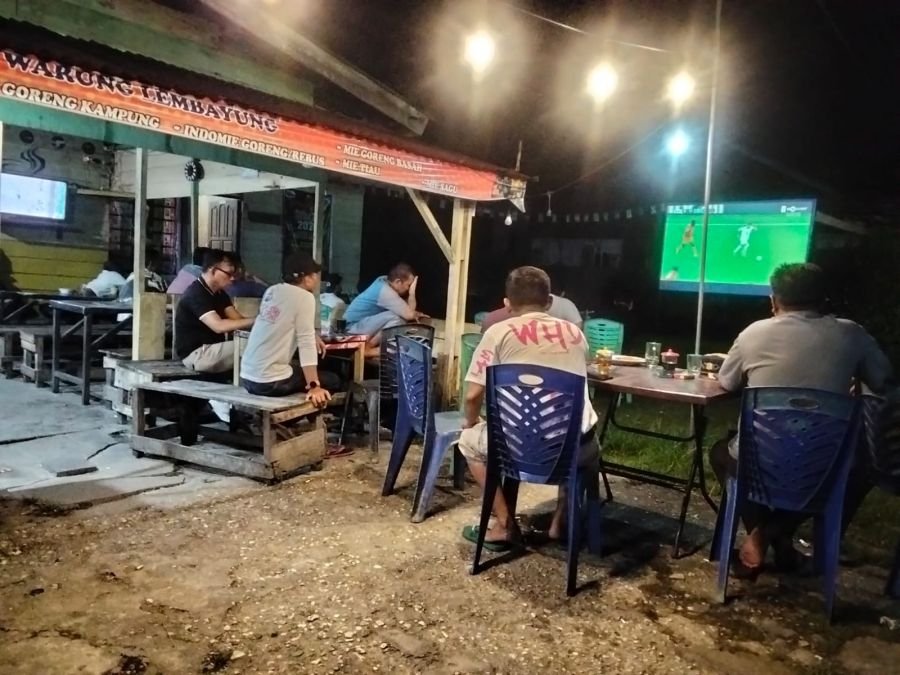 Brigif TP 89/GG Gelar Nobar Bersama Masyarakat, Perkuat Kedekatan TNI dengan Rakyat