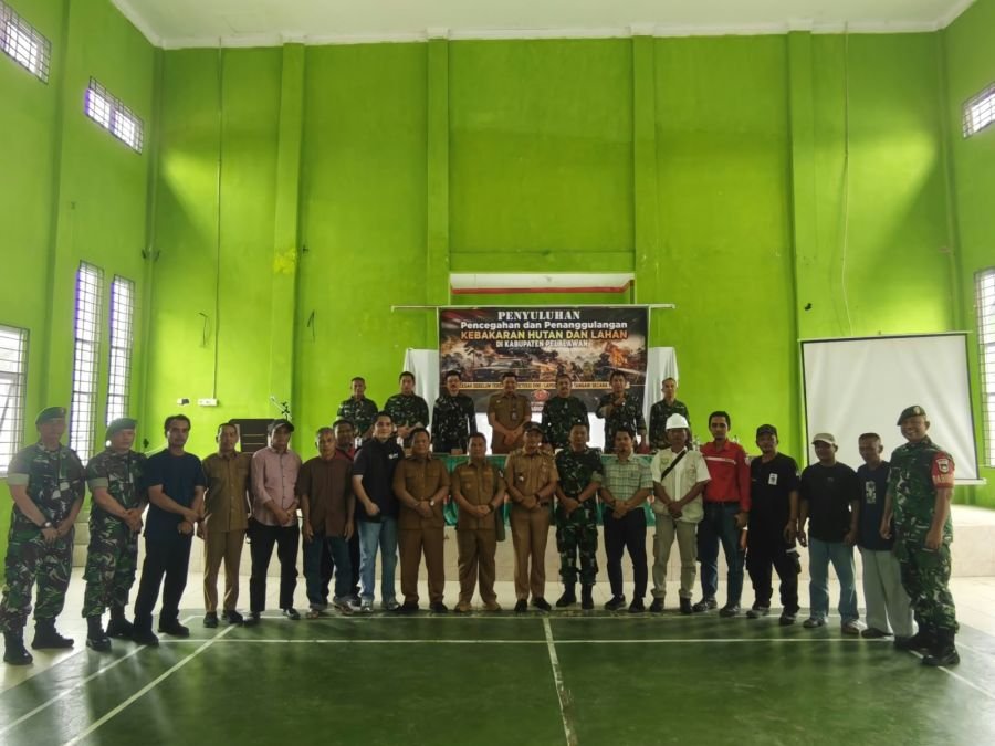 Brigjen TNI Dedy Zulkifli Perkuat Pencegahan Karhutla di Bandar Petalangan