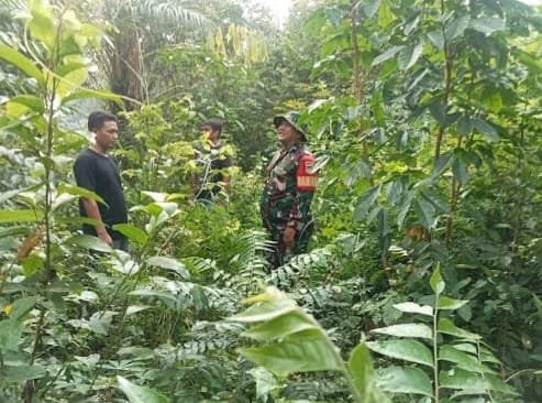 Bukan Sekadar Patroli, Babinsa Koramil 04/Rupat Bangun Benteng Pencegahan Karhutla