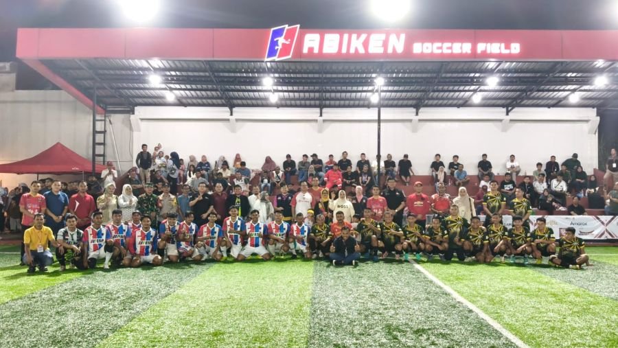 Bupati Bengkalis Resmi Buka Turnamen Mini Soccer Mutiasari Cup Unity III di Air Jamban