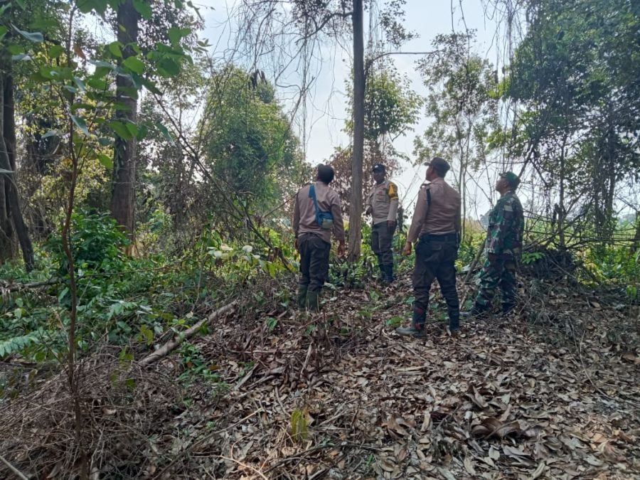 Cegah Karhutla, Aparat Gabungan Patroli Intensif di Sungai Mandau