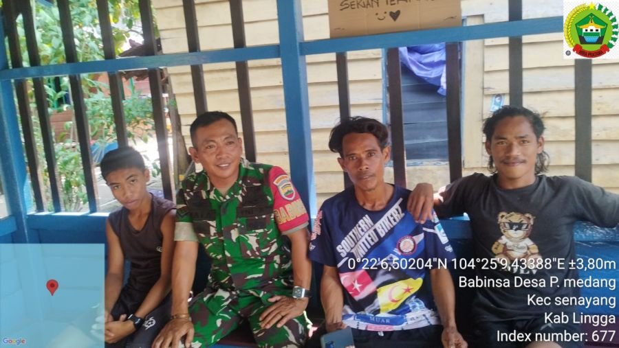 Cegah Karhutla, Babinsa Koramil 06/Senayang Ajak Generasi Muda Jadi Pelopor Pelestarian Lingkungan