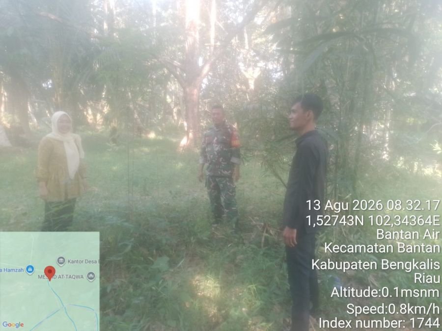 Cegah Karhutla di Tengah Cuaca Panas Ekstrem, Koptu Dedi Suwarman Gencarkan Sosialisasi kepada Masya