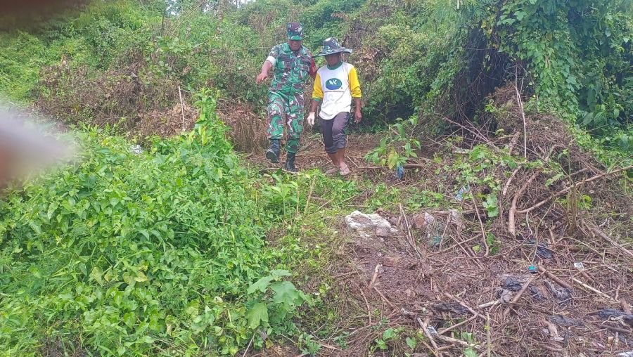 Cegah Karhutla Sejak Dini, Babinsa Rumbai Edukasi Warga Jangan Bakar Lahan