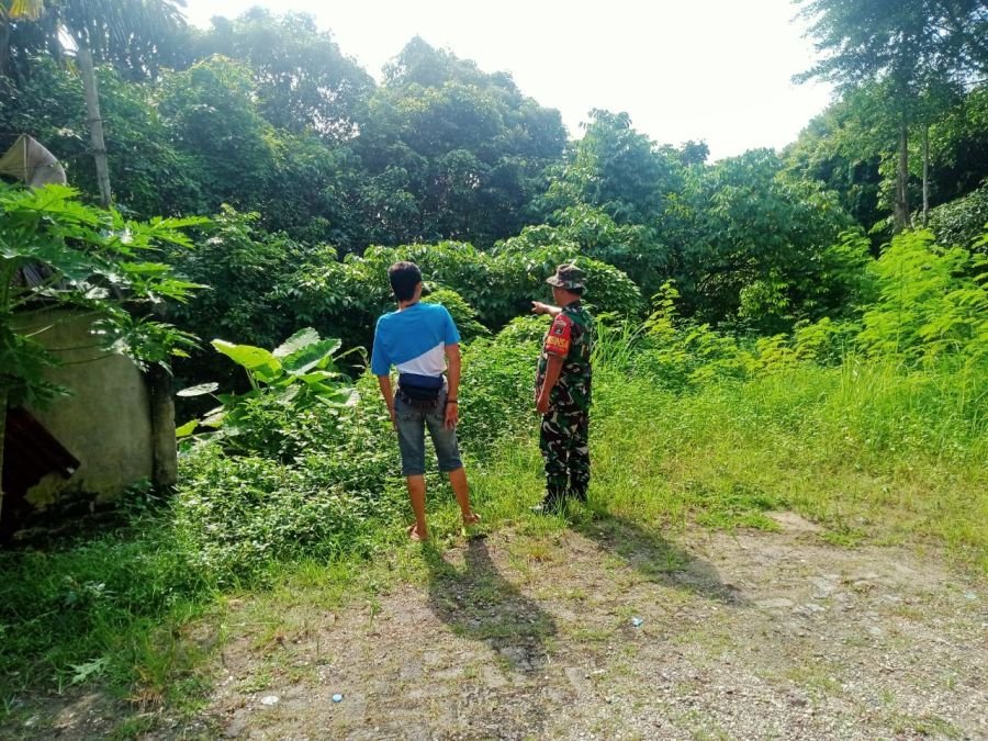 Cegah Karhutla Sejak Dini, Babinsa Bersama MPA Gencarkan Patroli dan Edukasi Masyarakat