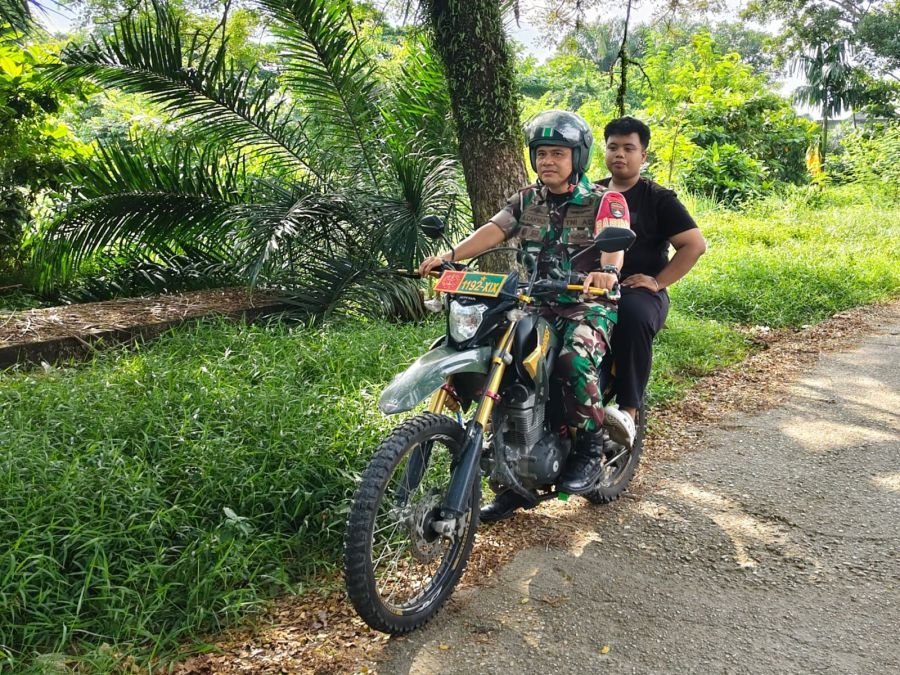 Cegah Karhutla Sejak Dini, Babinsa Koramil 01/Rumbai Ingatkan Warga