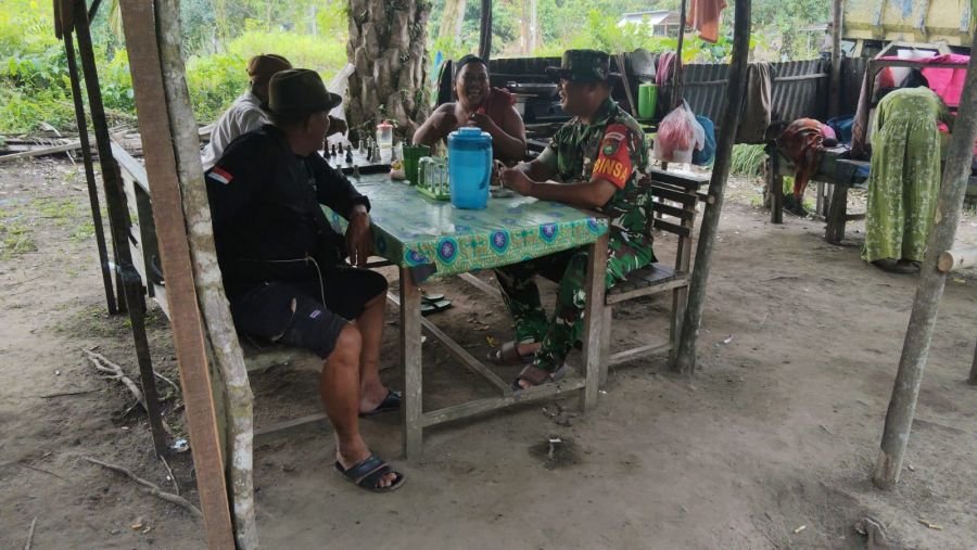 Cegah Kebakaran Hutan, Babinsa Koramil 01/Bangkinang Gencarkan Sosialisasi Karhutla di Desa Bukit Se