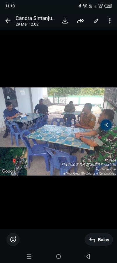 Cegah Salah Sasaran, Babinsa Bahas Data Penerima Bansos