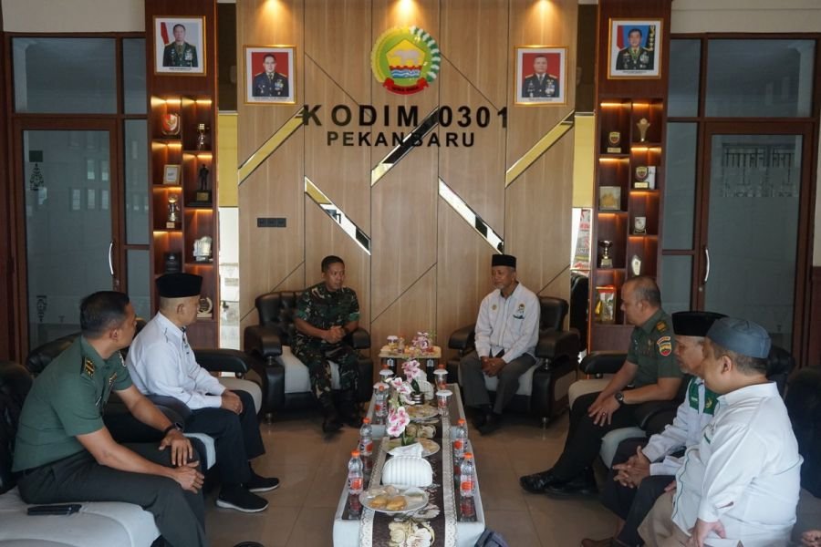 Dandim 0301 Pekanbaru Tegaskan LDII Bersama NKRI, Siap Berkolaborasi