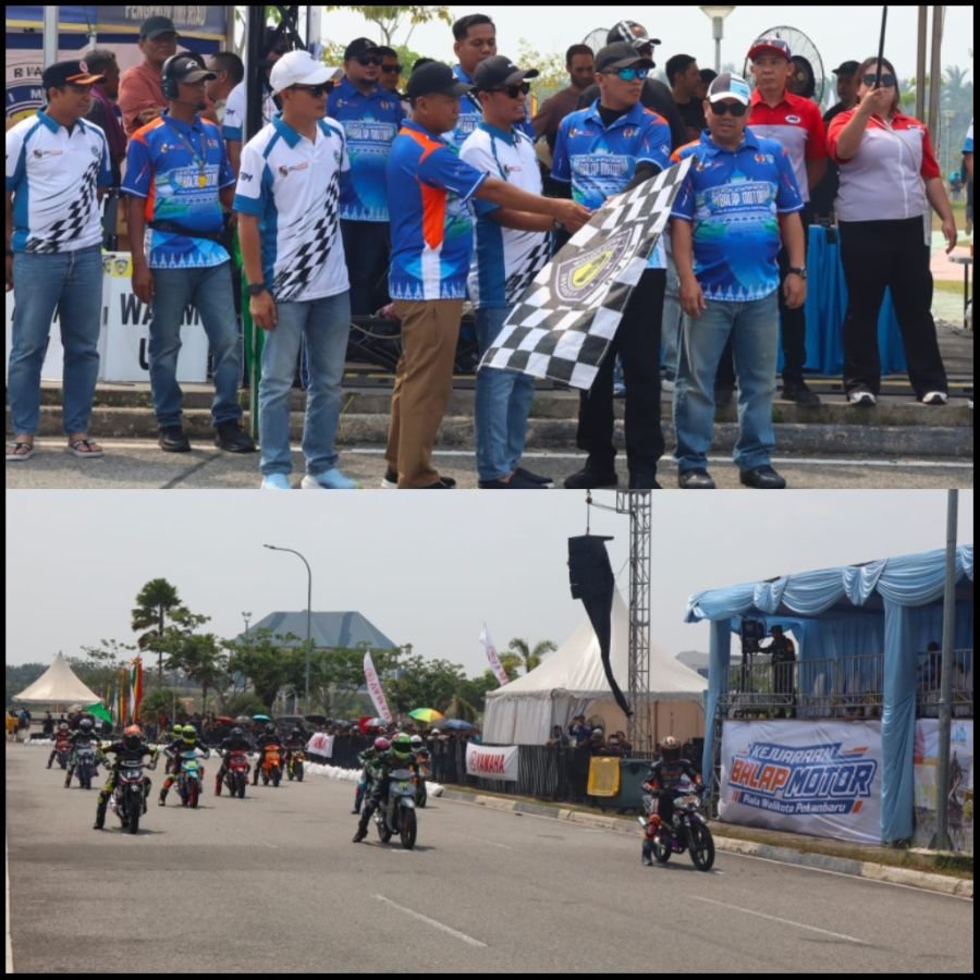 Dandim 0301/Pekanbaru Hadiri Opening Ceremony Kejuaraan Balap Motor Trophy Wali Kota Pekanbaru 2026