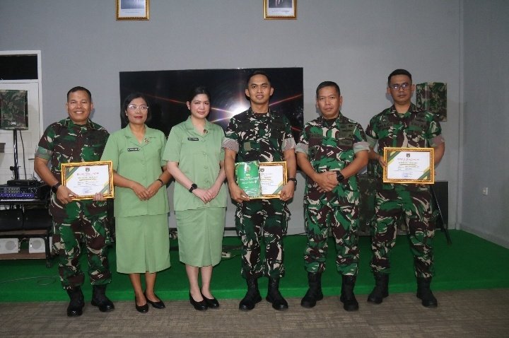 Dandim 0301/Pekanbaru Pimpin Laporan Korps Perwira Pindah Satuan dan Sertijab Danramil