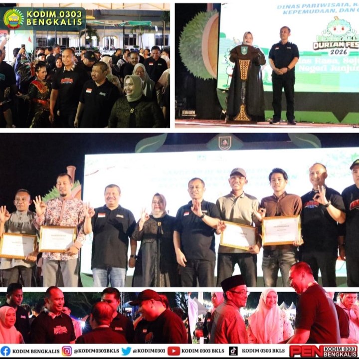 Dandim 0303/Bengkalis: Festival Durian Jadi Motor Penggerak Ekonomi dan Pariwisata Bengkalis