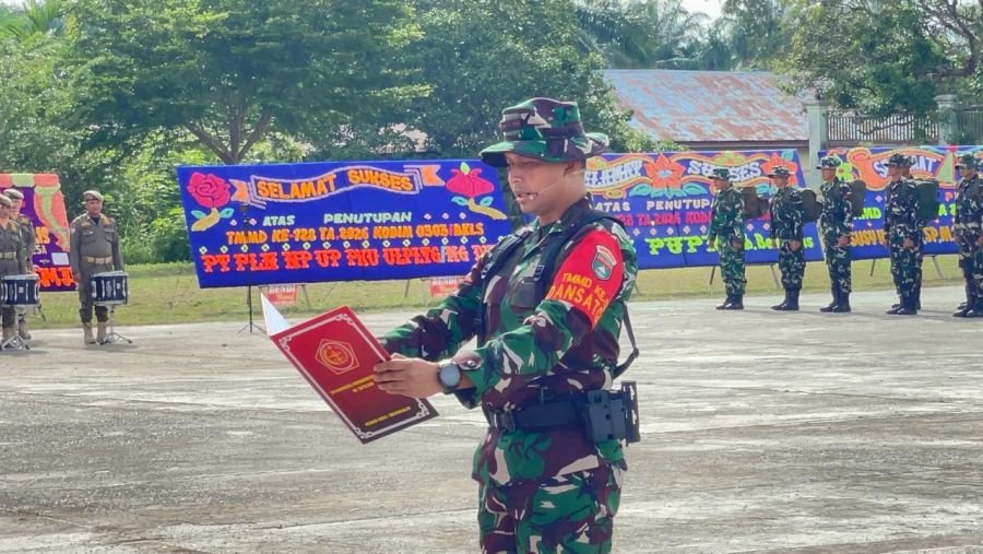 Dandim 0303/Bengkalis: TMMD Ke-128 Wujud Nyata Pengabdian TNI untuk Kesejahteraan Masyarakat