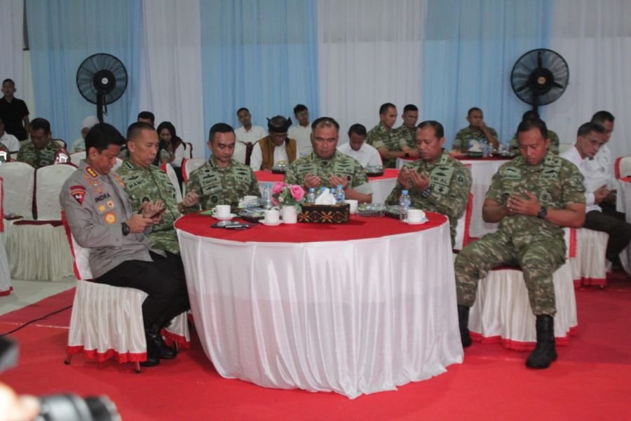 Dandim 0315/Tanjungpinang Ikuti Vicon Launching 1.061 Koperasi Merah Putih Bersama Presiden RI

 