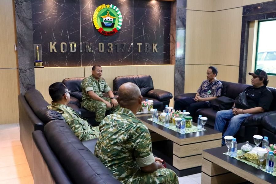 Dandim 0317/TBK dan Kepala Bea Cukai Karimun Perkuat Sinergi Antarinstansi